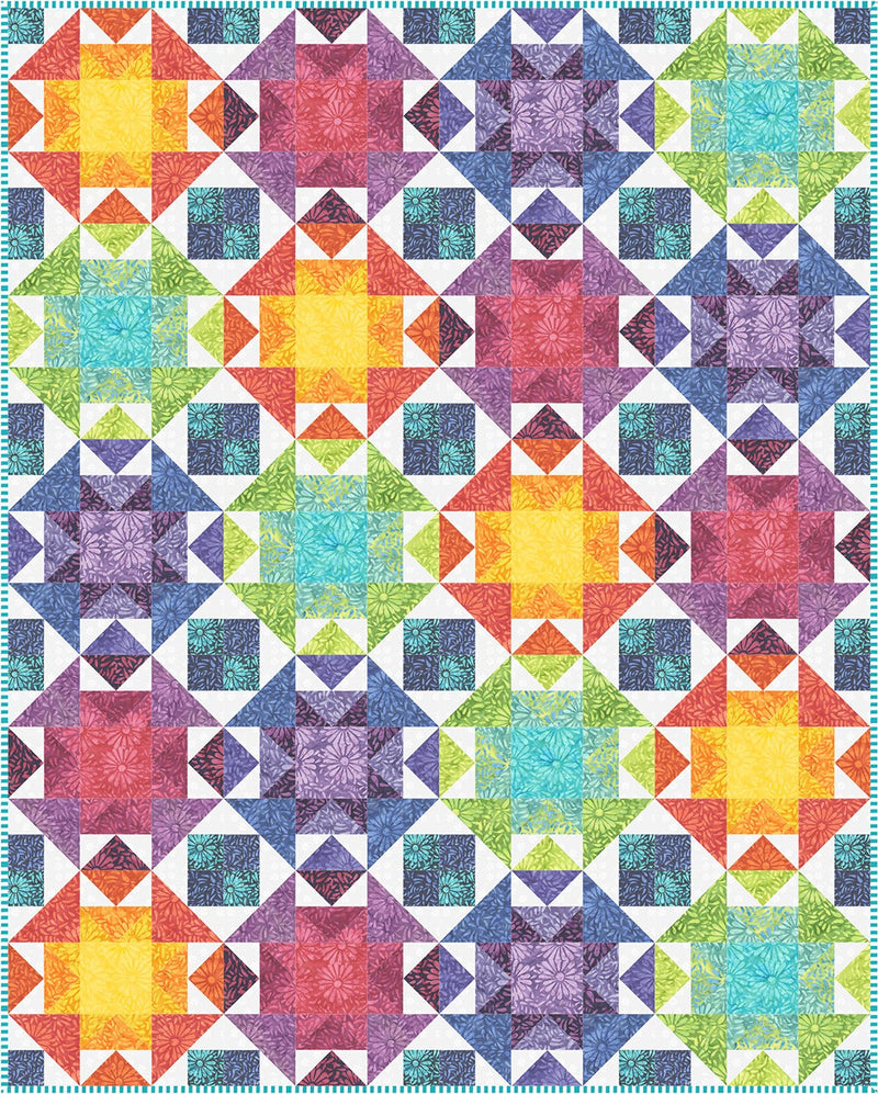Multi Fruit Salad Digital Quilt Top