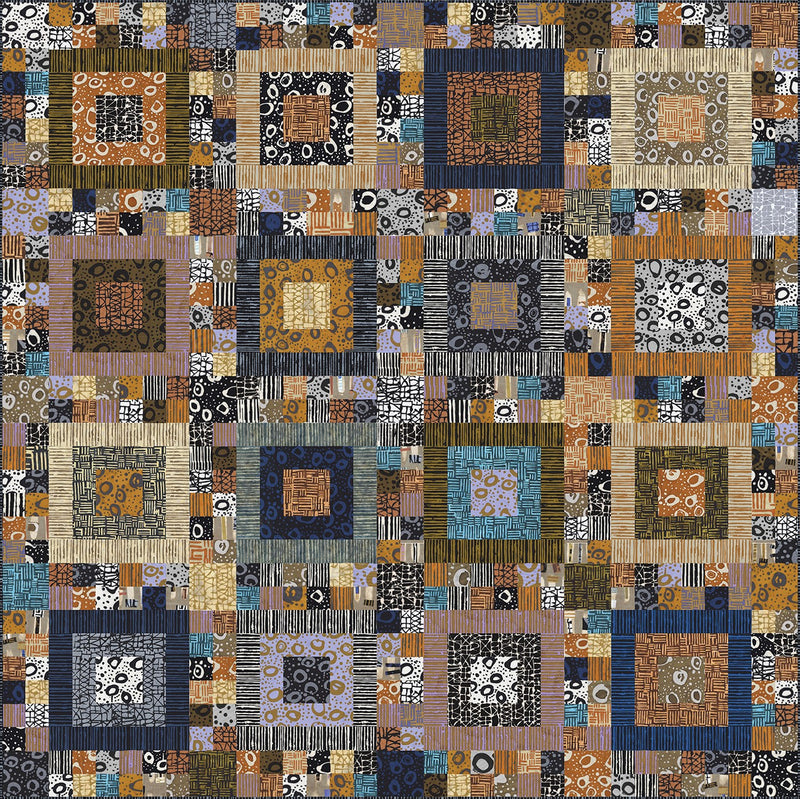 Multi Wishing Well DQT, 49" x 69"