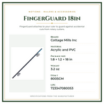Product Specifications – FingerGuard 18in
