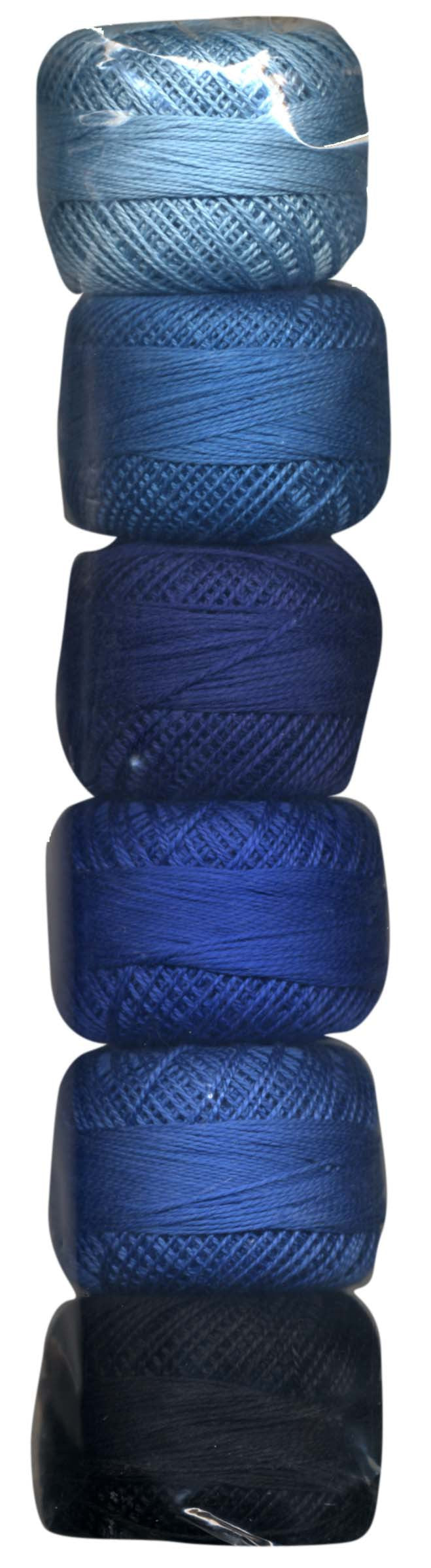 Pearl Cotton Size 8 Thread Sampler Pack Sashiko Antique