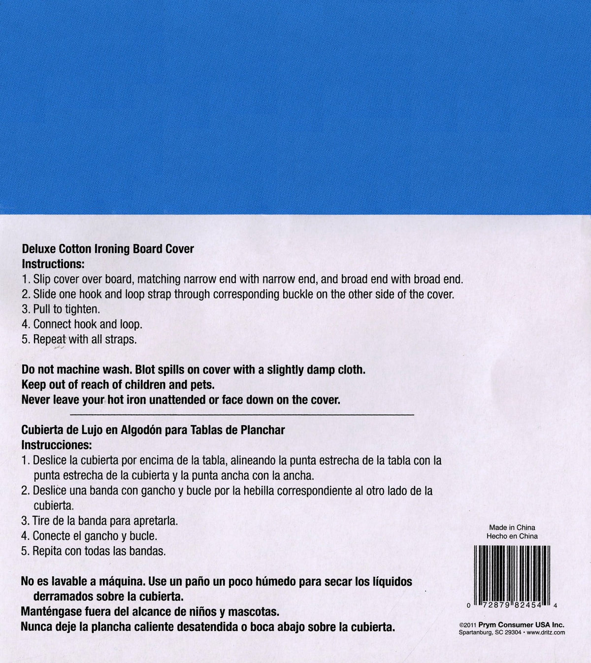 Deluxe Cotton Ironing Board Cover