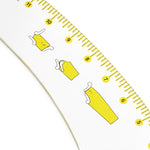 Curve Ruler Clear 12in