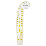 Hip Curve Ruler Clear 24in