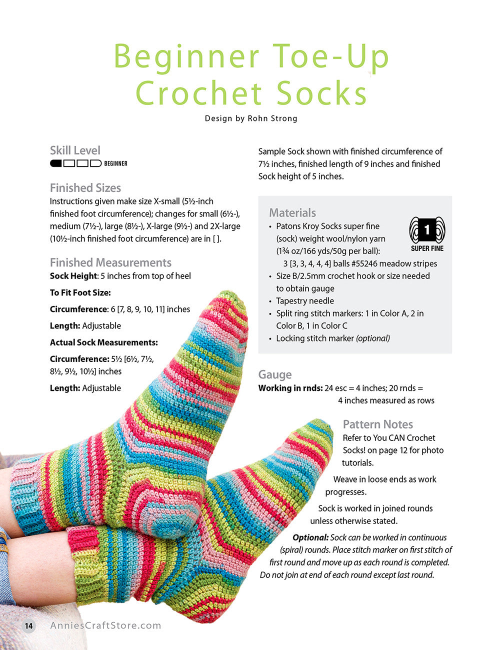 Let's Crochet Socks!