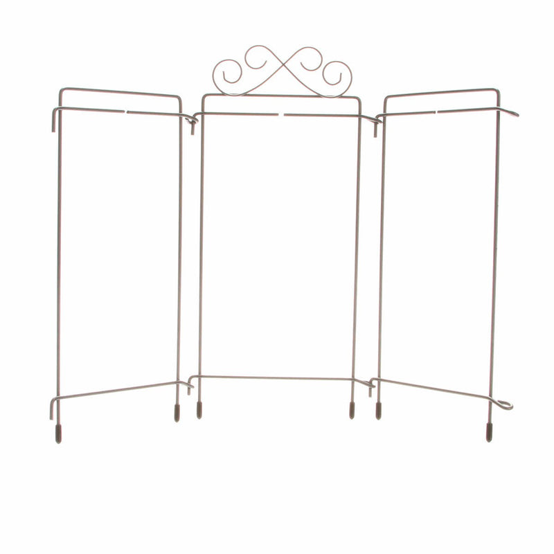4in x 9in Table Top Tri-Stand Hanger Grey