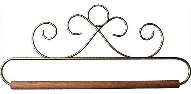 8in Gold French Curl Hanger