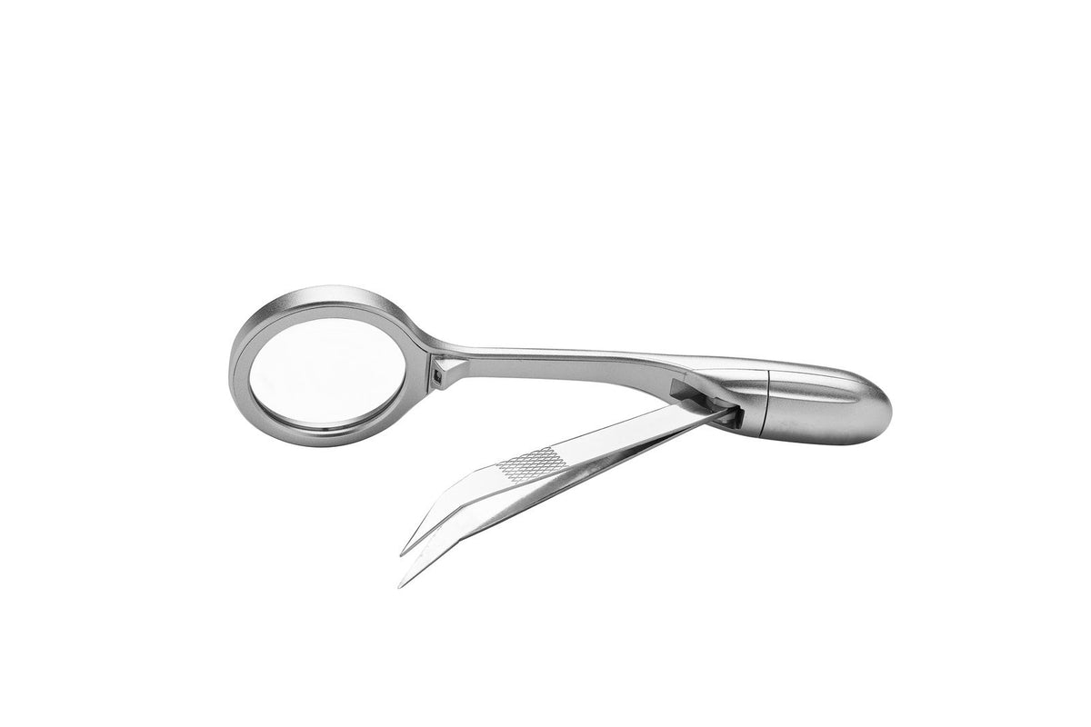 LED Lighted Tweezer and Magnifier 5-1/2in