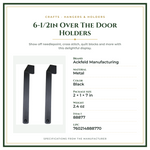 Product Specifications – 6-1/2in Over The Door Holders