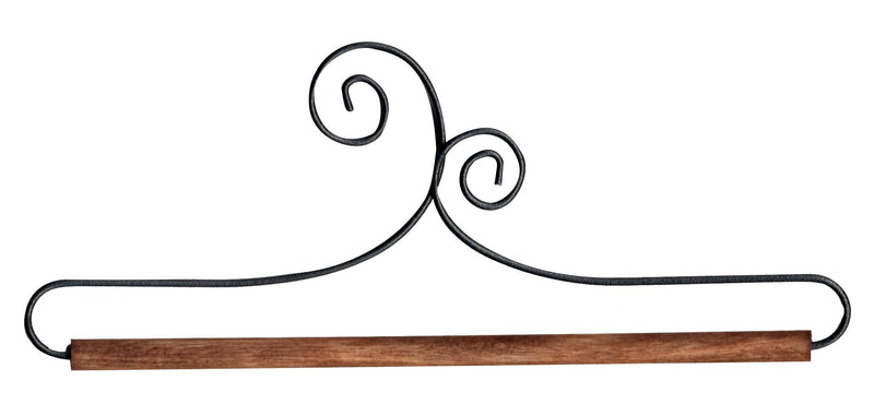 7-1/2in Double Scroll Holder With Dowel