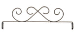 12in Scroll Header Grey