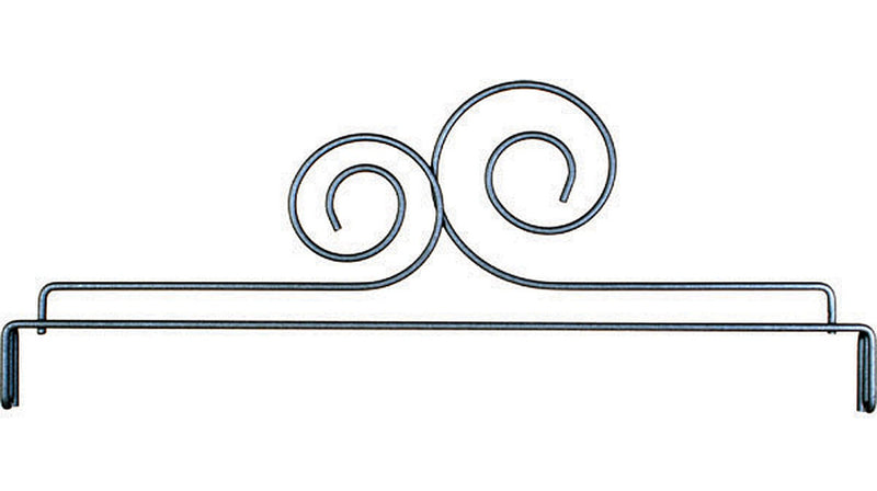 12in Double Scroll Header