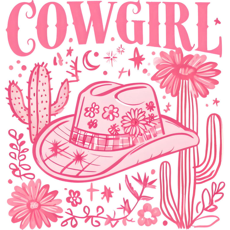 Coquette Cowgirl Fabric Panel 47