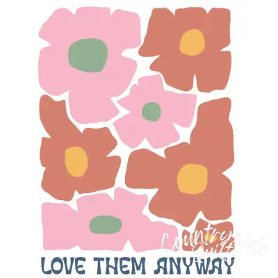 Christian Boho Flowers Fabric Panel 9