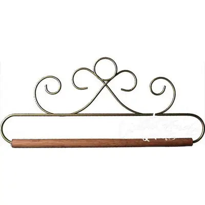 8in Gold French Curl Hanger