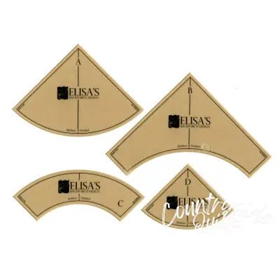 8in Rainbow Acrylic Template