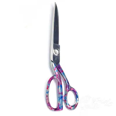 9-1/2in Fabric Scissors Floral Handle