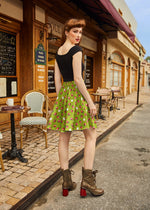 Apples Skater Skirt