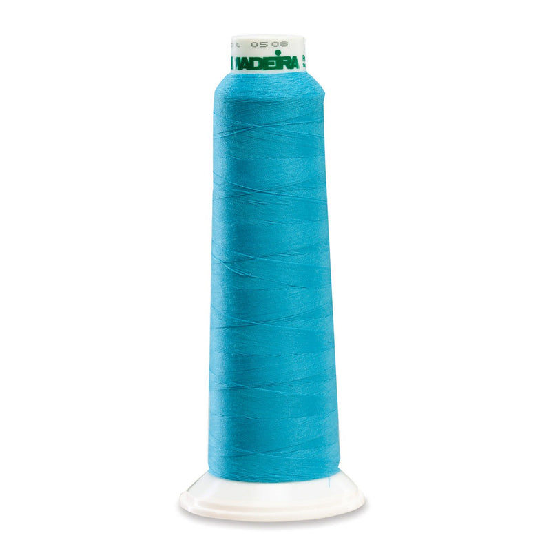 AeroLock Polyester Premium Serger Thread 2000yd Bright Turquoise