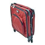 Tutto Serger Machine Case On Wheels 17in Red