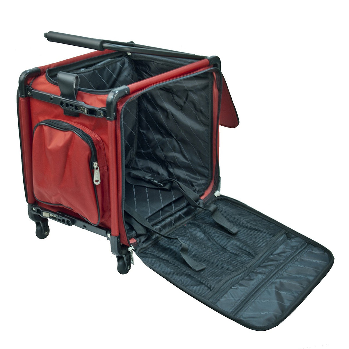 Tutto Serger Machine Case On Wheels 17in Red