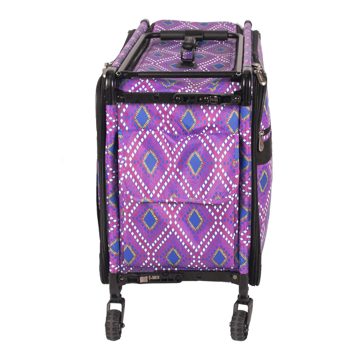 Tutto Sewing Machine Case On Wheels 2X Large 28in Pink Diamond