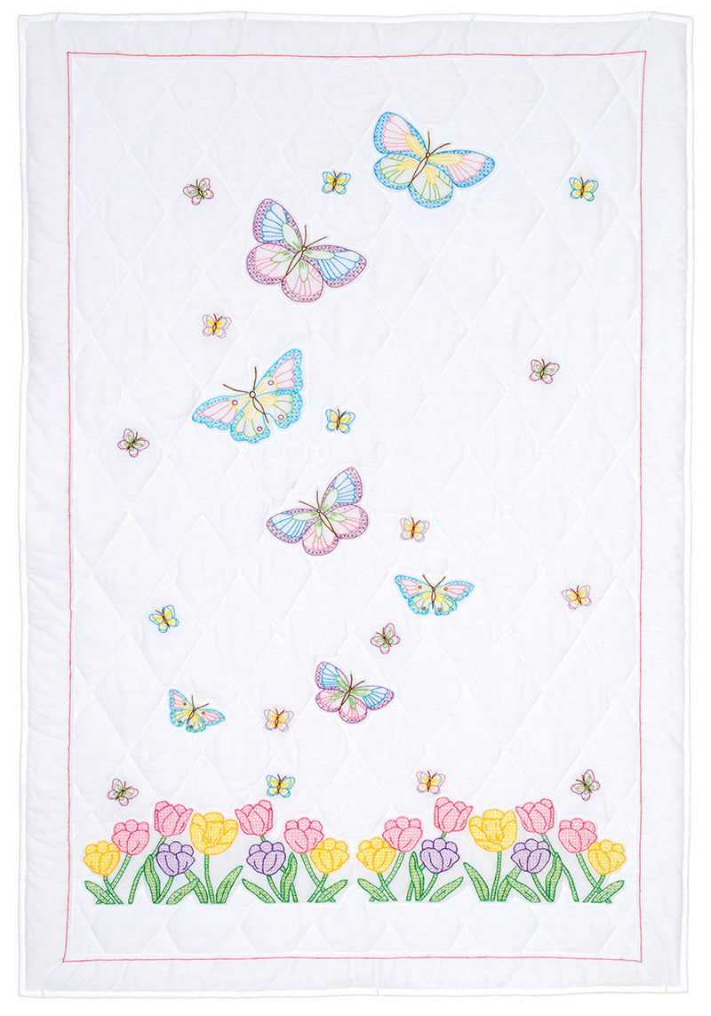 Beautiful Blooms Lap Quilt