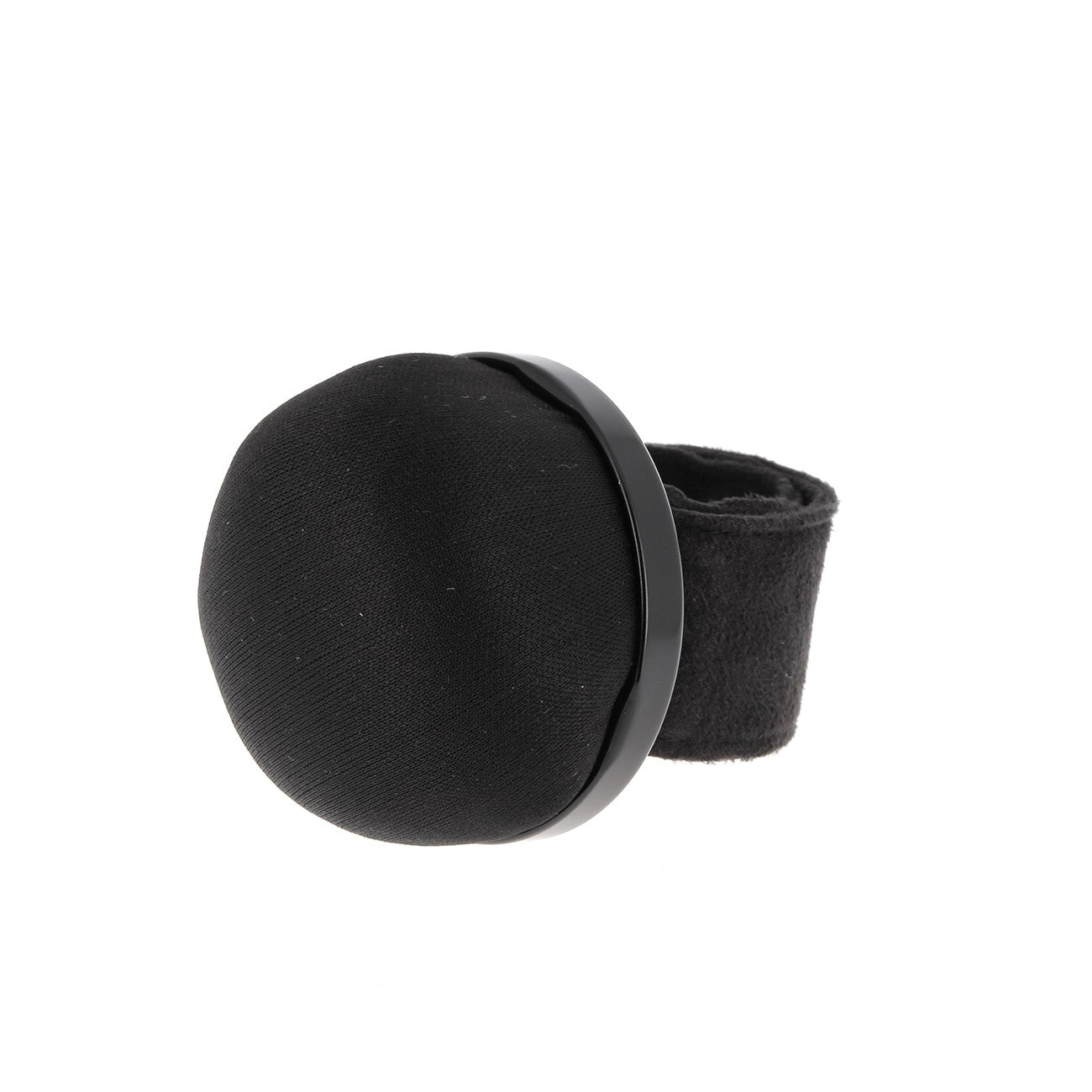 Black Pincushion with Snap Bracelet