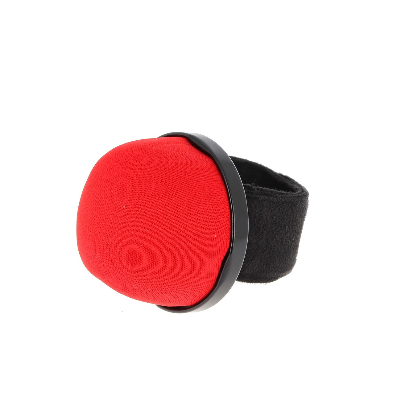 Red Pincushion with Snap Bracelet