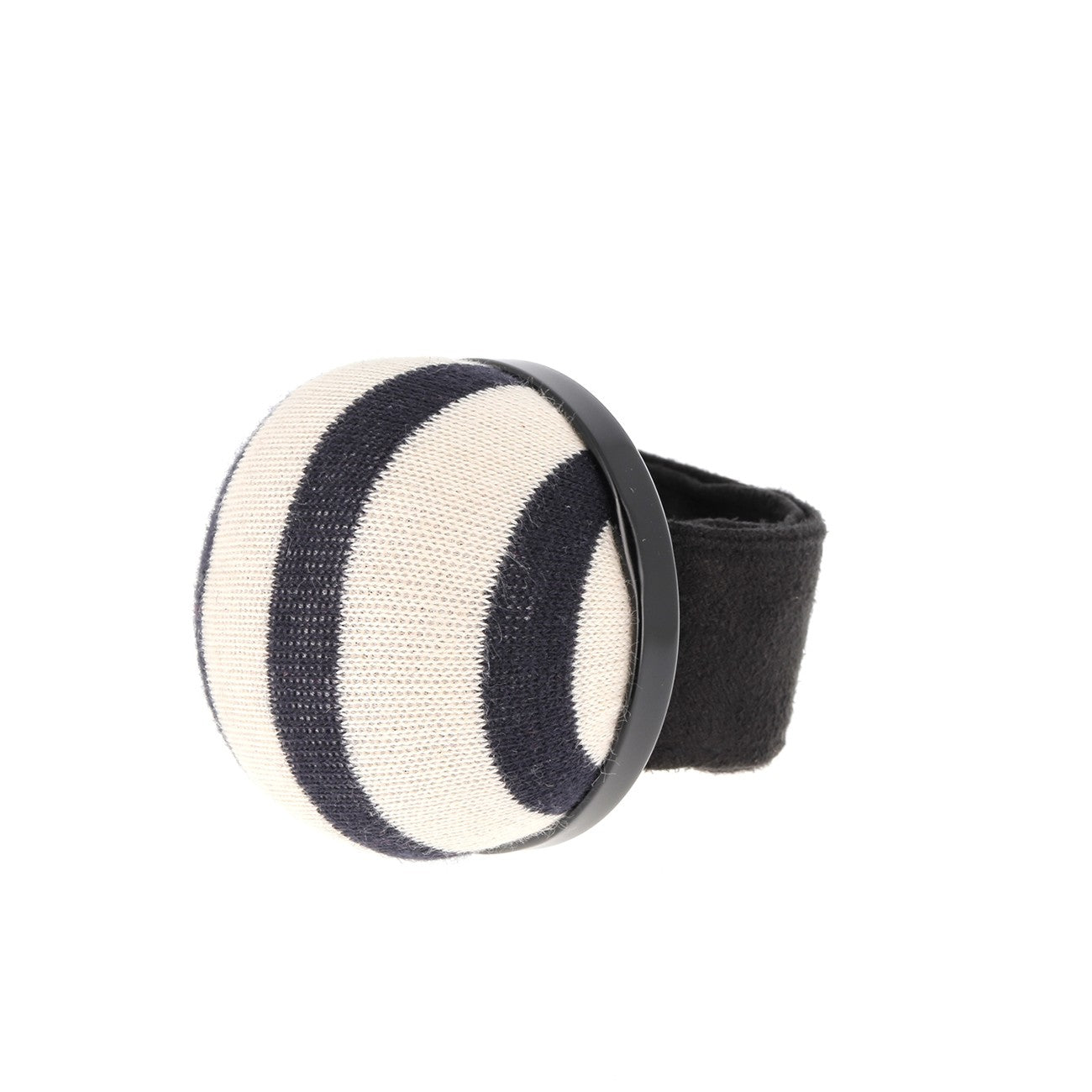 Pincushion With Flexible Strap Bracelet Breton Stripe