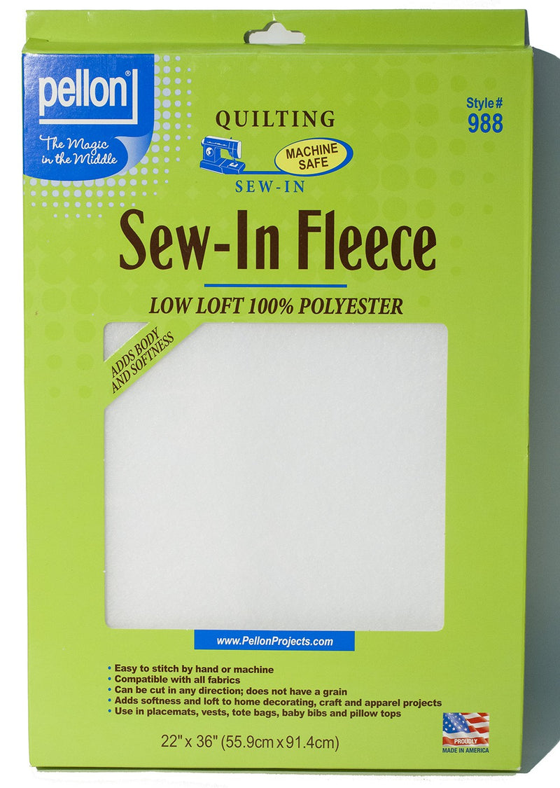 Sew-In Fleece Package 22in x 36in