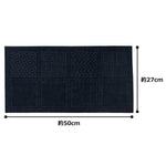 Cosmo Sashiko 100% Cotton Pre-printed Precut Set For Coasters - Single Navy