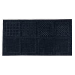 Cosmo Sashiko 100% Cotton Pre-printed Precut Set For Coasters - Single Navy