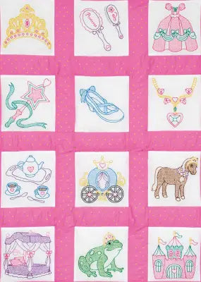 9in Quilt Square Theme Princess