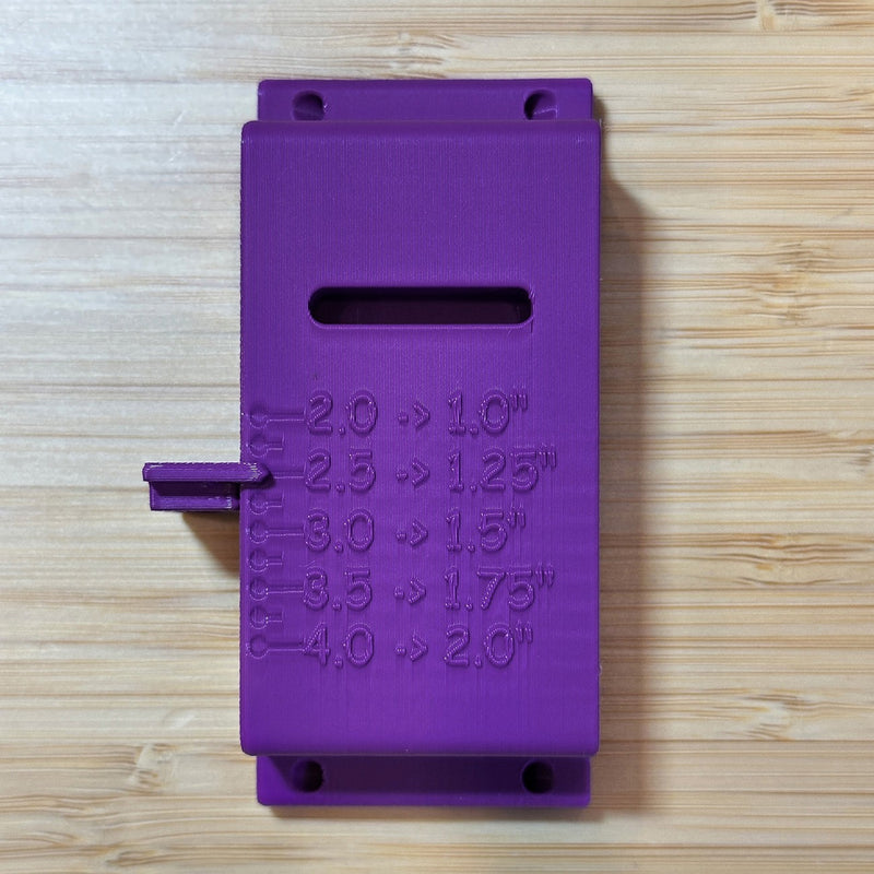 Adjustable 3H Binding Folder Purple