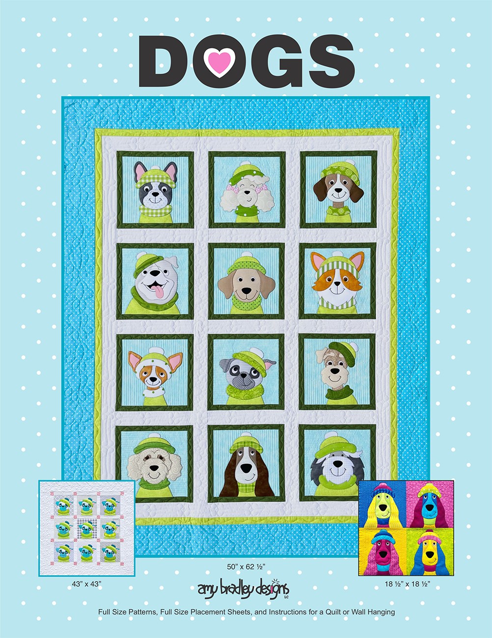 Dogs Quilt Pattern