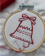 Jingle Collection - Jolly Santa Stick N Stitch Embroidery