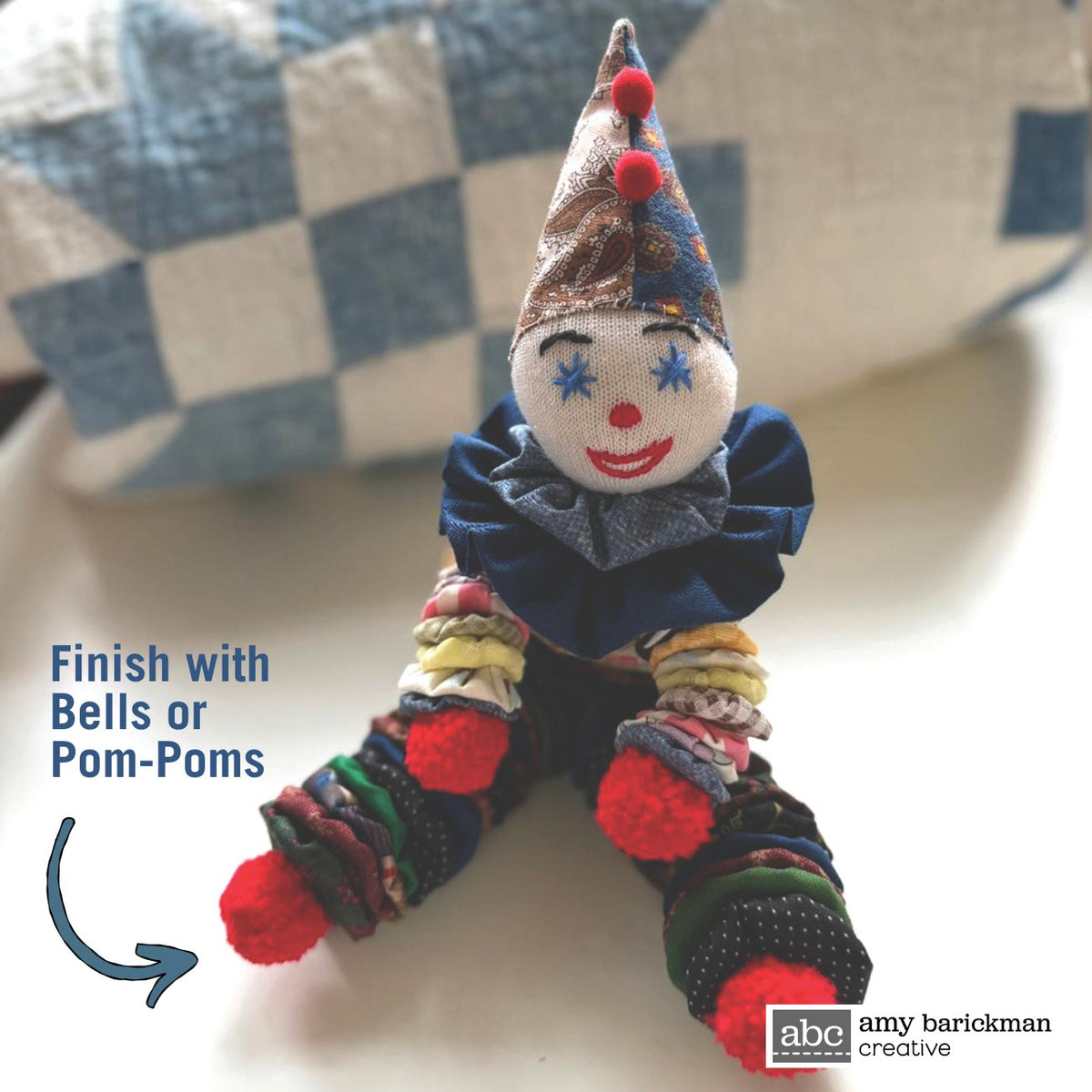 Happy the Yo-Yo Clown Pattern