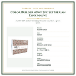 Product Specifications – Color Builder 40wt 3pc Set Iberian Lynx Mauve