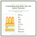 Product Specifications – Color Builder 50wt 3pc Set Sicily Yellow
