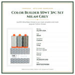 Product Specifications – Color Builder 50wt 3pc Set Milan Grey