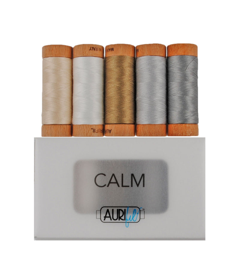 Calm Thread Collection 80wt 5 Small Spools