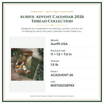 Product Specifications – Aurifil Advent Calendar 2026 Thread Collection