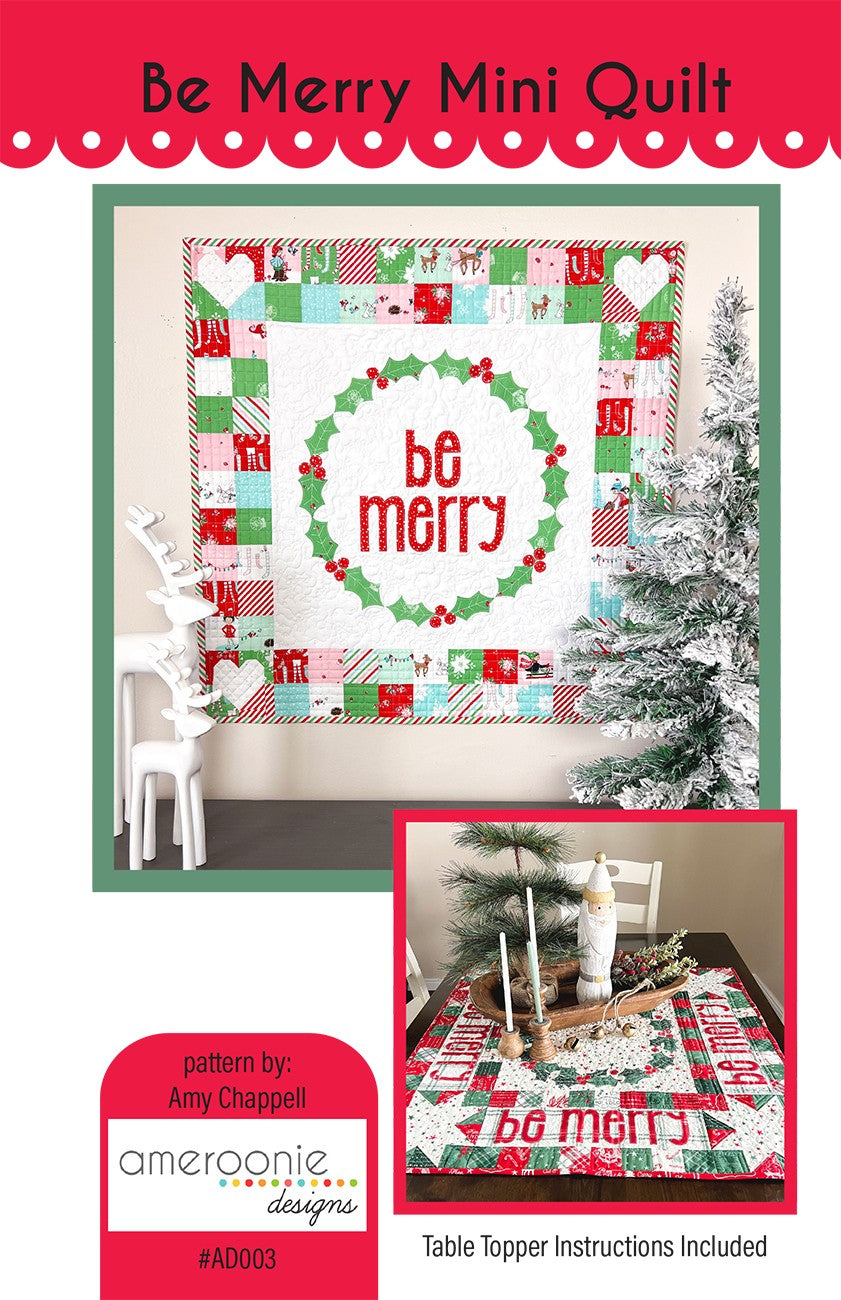 Be Merry Mini Quilt