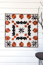 Batty Pumpkins table topper/mini