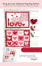 Bring the Love mug rugs