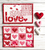 Bring the Love mug rugs