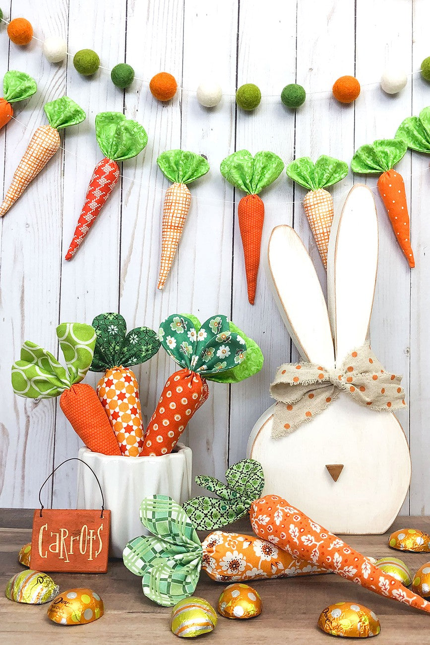 Fabric Carrots