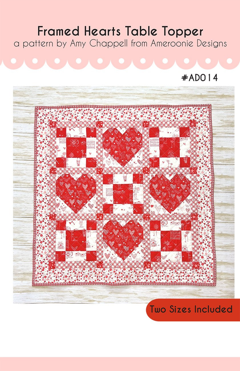 Framed Heart Table Topper