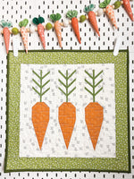 Carrot Trio Mini Quilt/Pillow