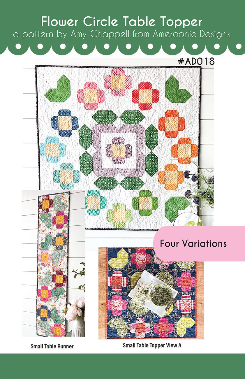 Flower Circle Table Topper